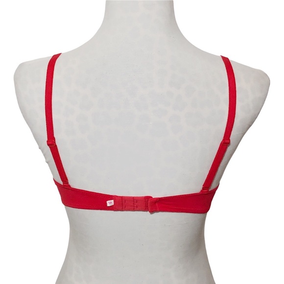 VS Pink Wear Everywhere Bra Red - Picture 3 of 10